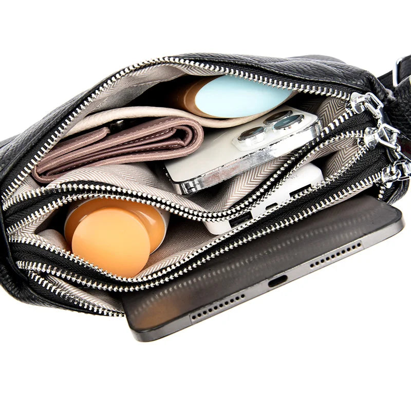 Women's Genuine Leather Crossbody Bag
