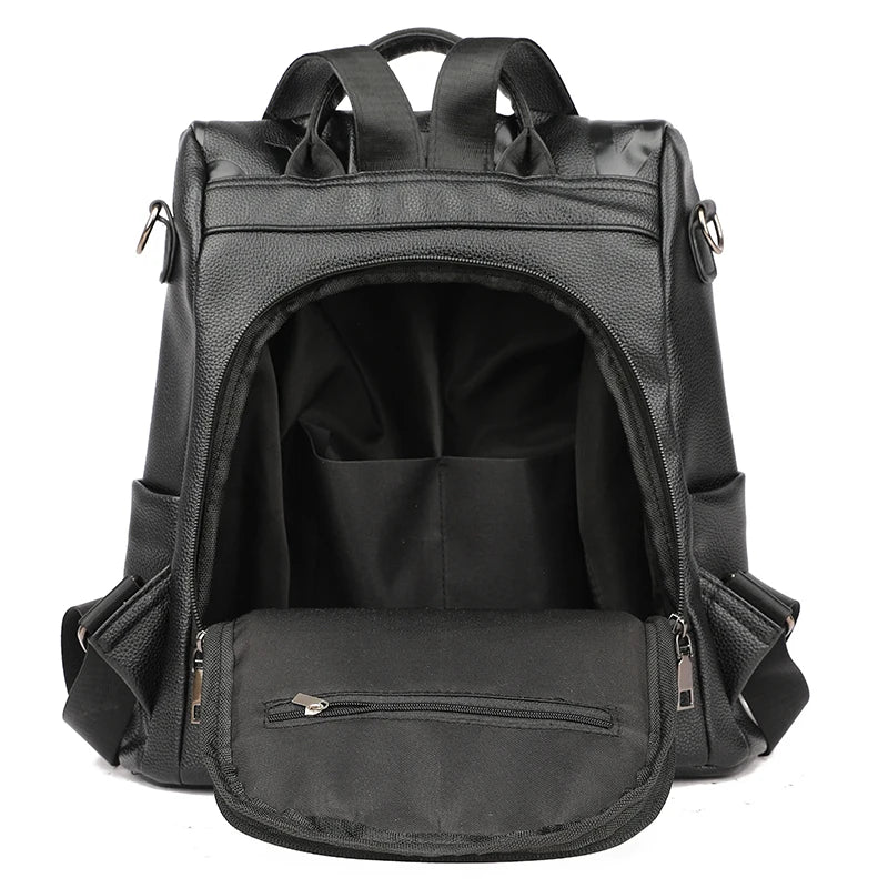 Women's Genuine Leather Backpack Bag