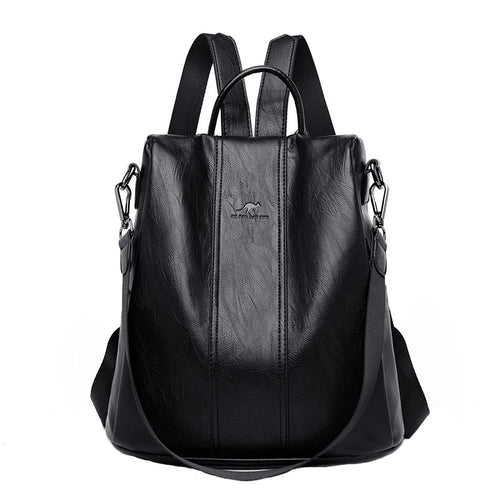 Women's Genuine Leather Backpack Bag