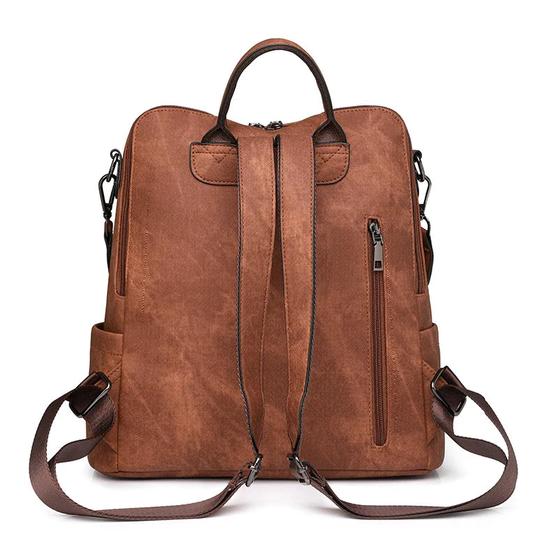 Women's Leather Backpack Bag
