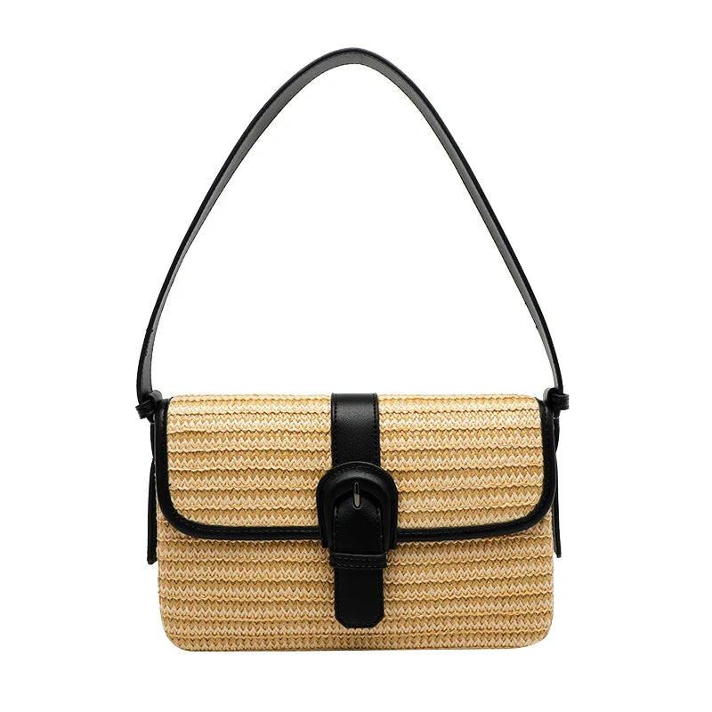 Chic Square Straw Bag