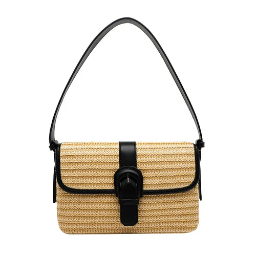Chic Square Straw Bag