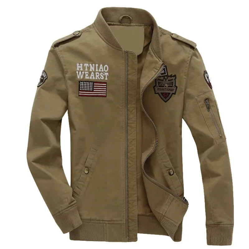 Classic American Men's Military Jacket