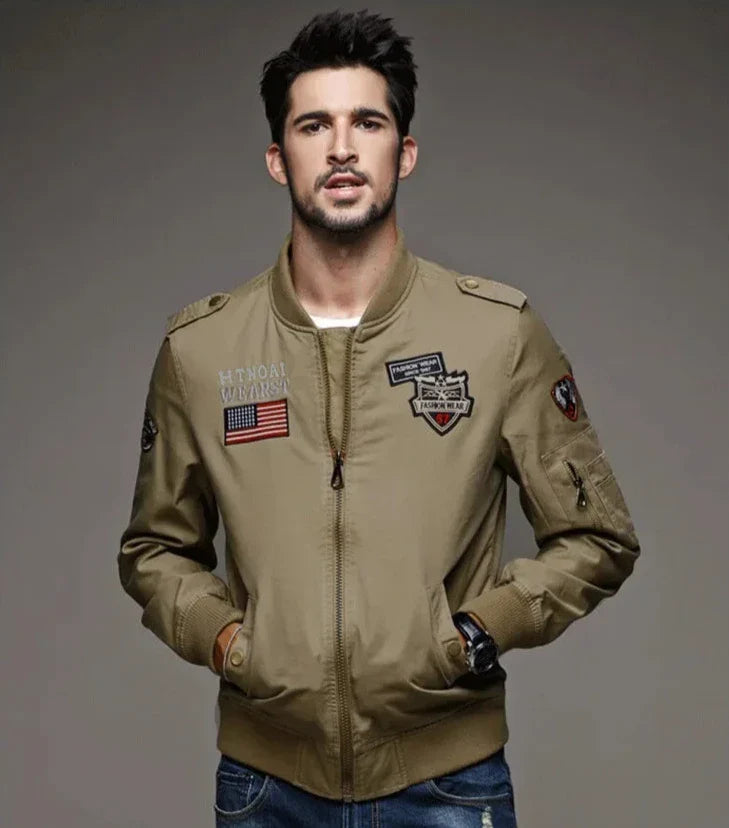 Classic American Men's Military Jacket