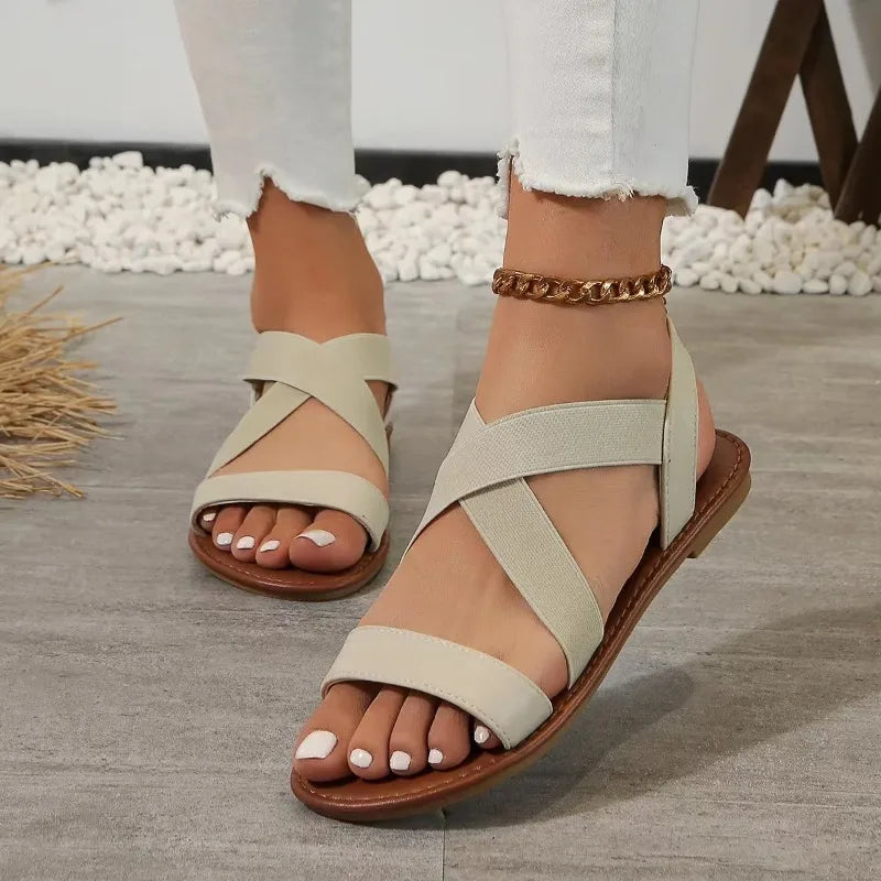 Comfortable Women's Leather Sandals