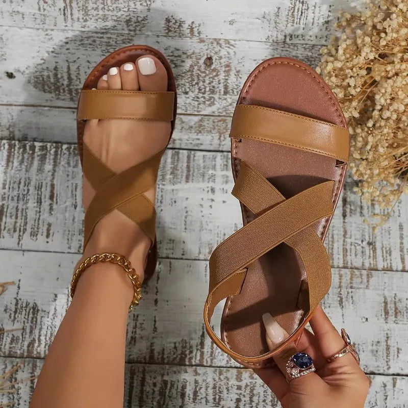 Comfortable Women's Leather Sandals
