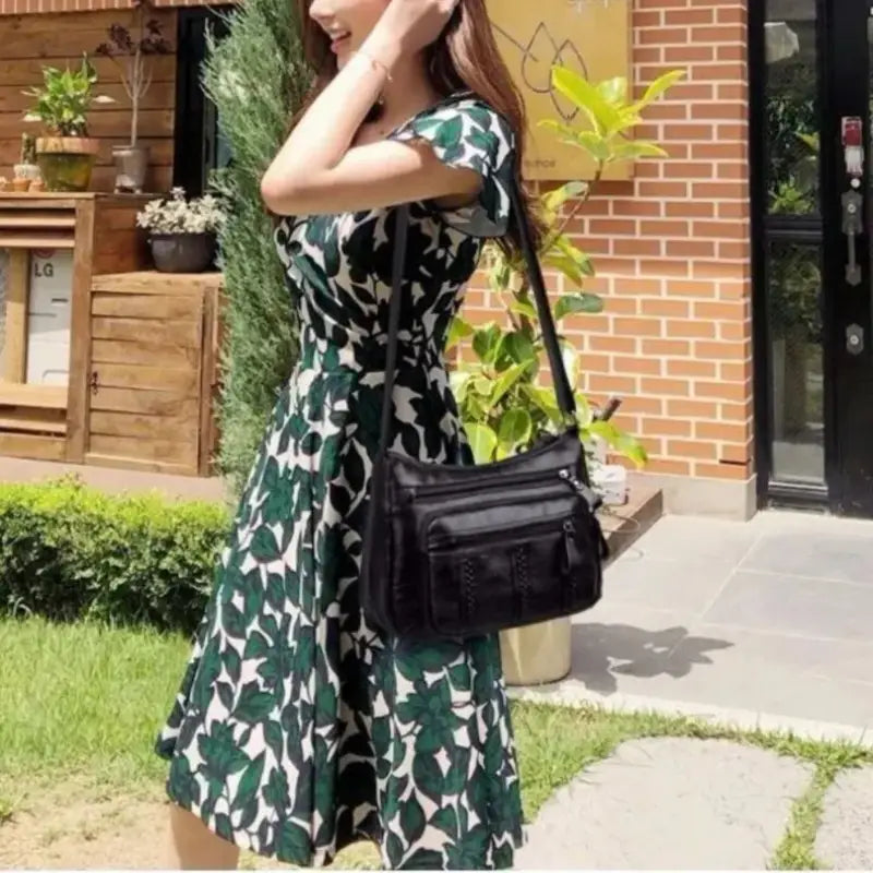 Women's Leather Crossbody Bag