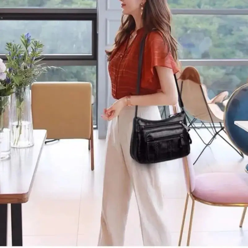 Women's Leather Crossbody Bag