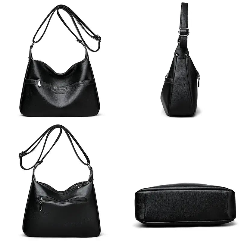 Women's leather crossbody bag
