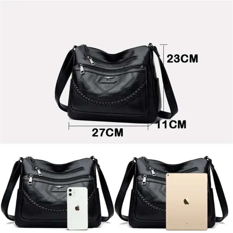 Women's Leather Crossbody Bag