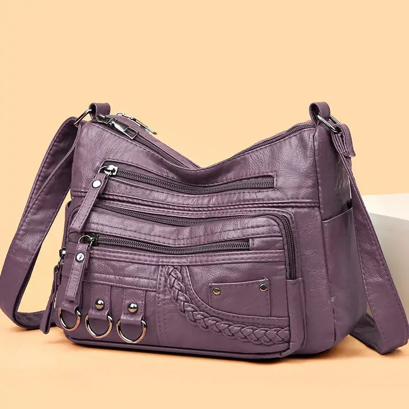 Women's Leather Crossbody Bag