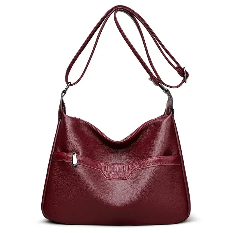 Women's leather crossbody bag