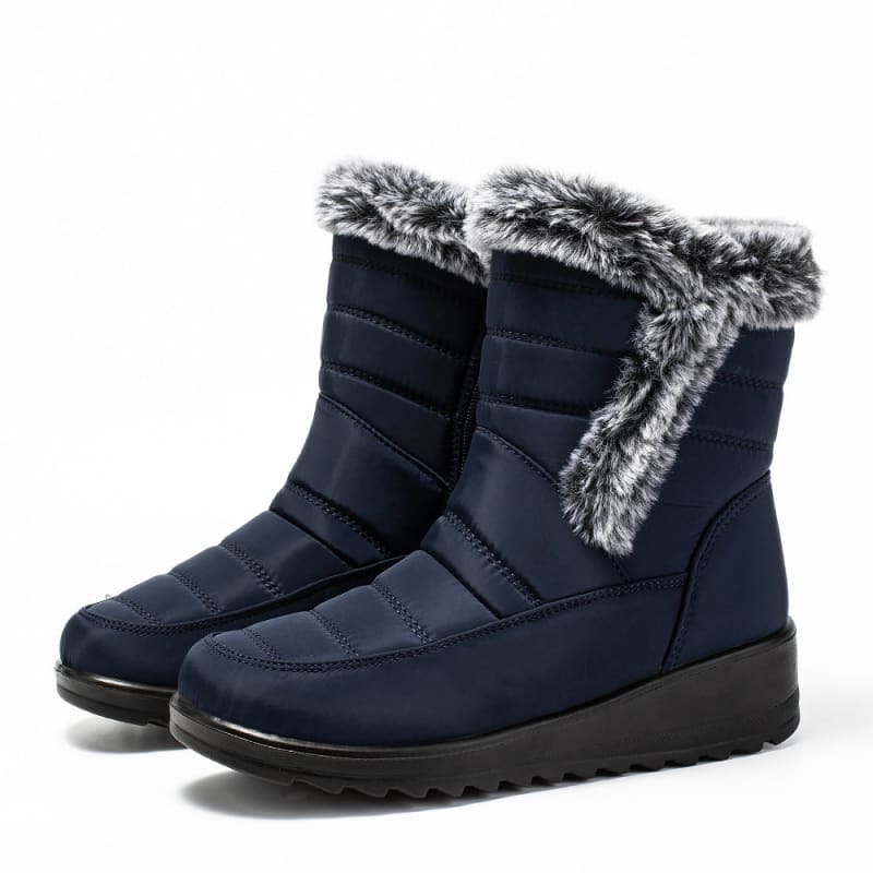 Women's Waterproof Lined Snow Boots