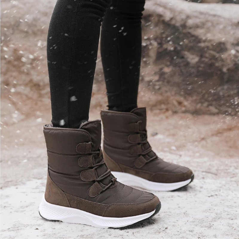 Stylish Waterproof Women's Snow Boots