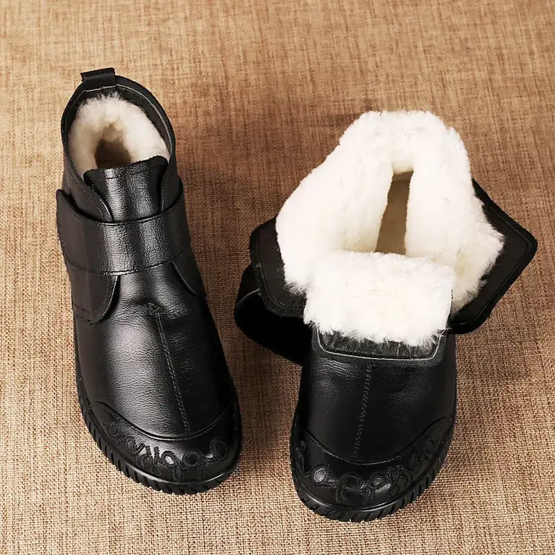Women's Short Leather Boot