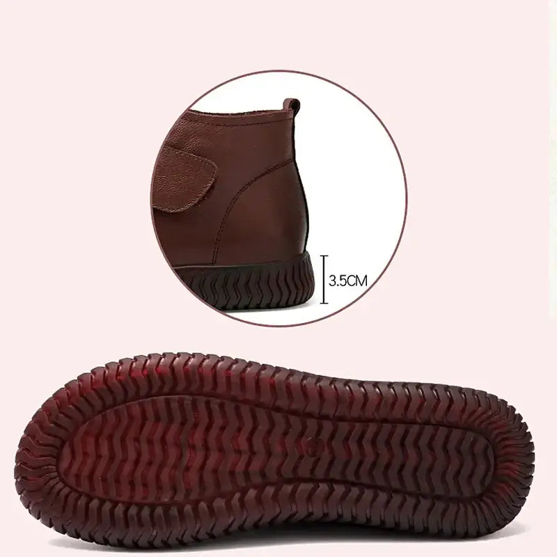 Women's Short Leather Boot
