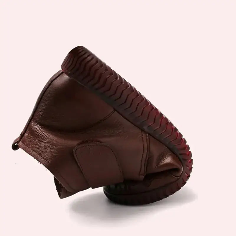 Women's Short Leather Boot