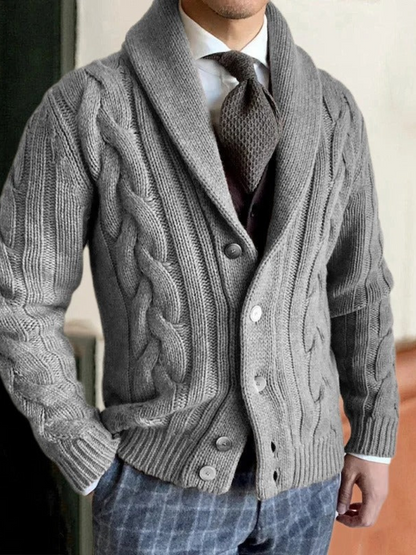 VALDIVIA | CÁRDIGAN DE PUNTO GRUESO | ESTILO Y CALIDEZ