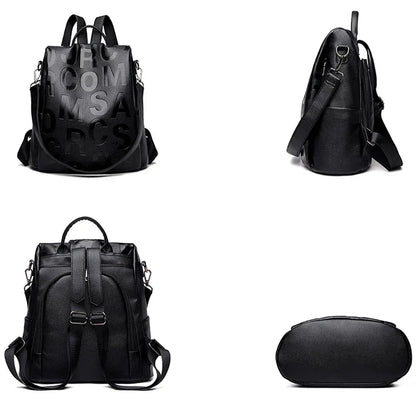 Women's Genuine Leather Backpack Bag