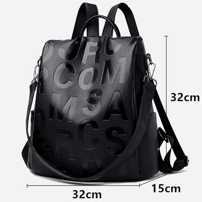Women's Genuine Leather Backpack Bag