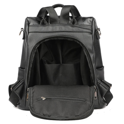 Women's Genuine Leather Backpack Bag
