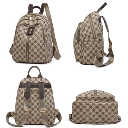 Women's Small Leather Backpack Bag