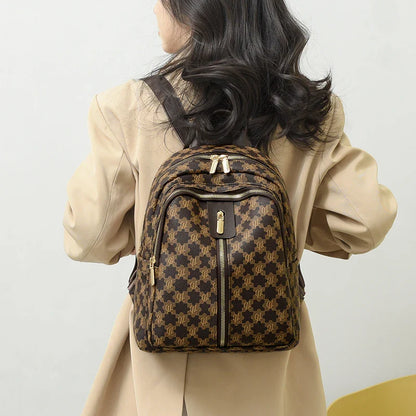 Women's Small Leather Backpack Bag
