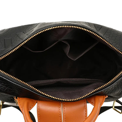 Large Women's Leather Backpack Bag
