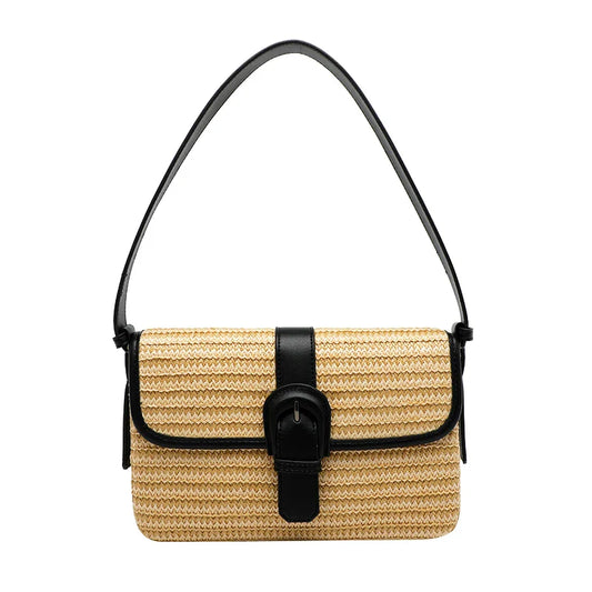 Chic Square Straw Bag