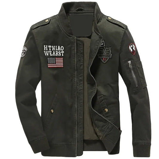 Classic American Men's Military Jacket