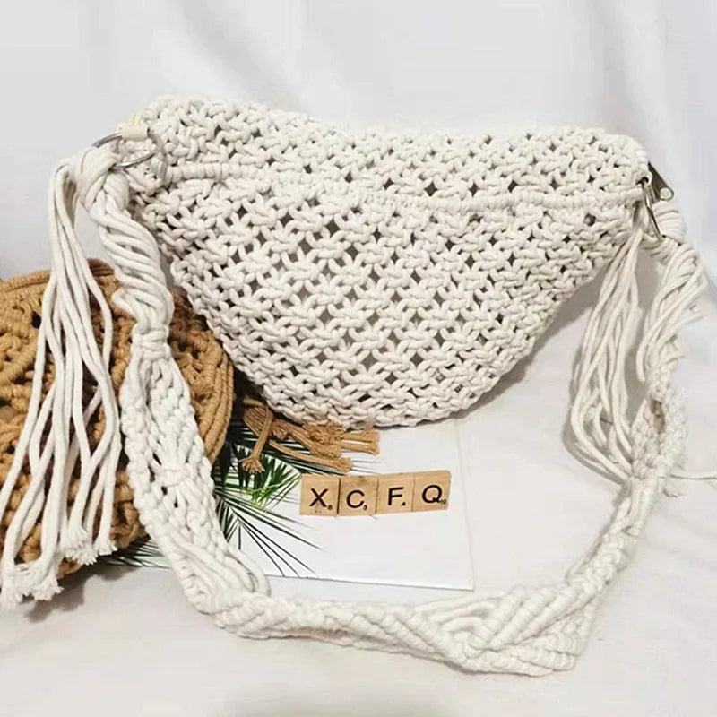 Small Crochet Beach Bag