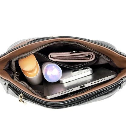 Women's leather crossbody bag