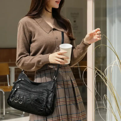Women's Leather Crossbody Bag
