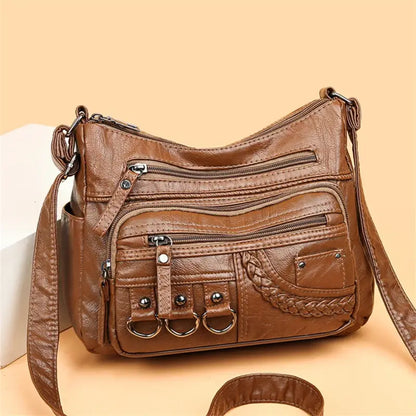 Women's Leather Crossbody Bag
