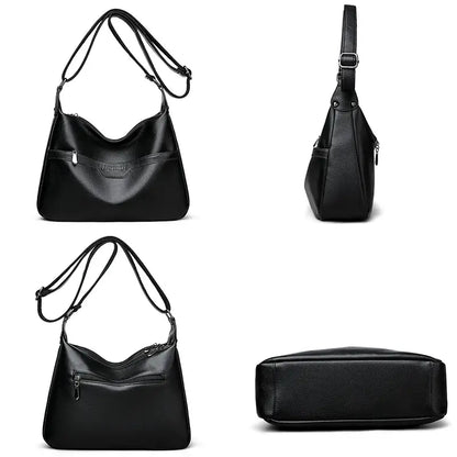 Women's leather crossbody bag