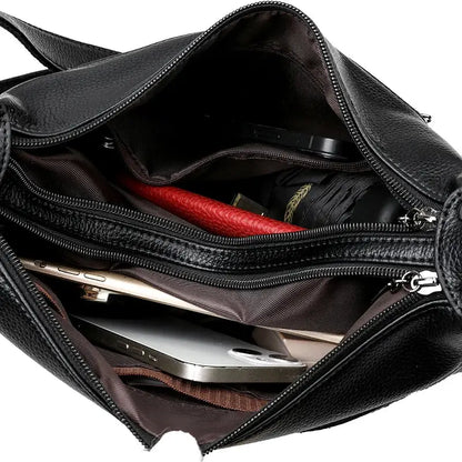 Women's leather crossbody bag