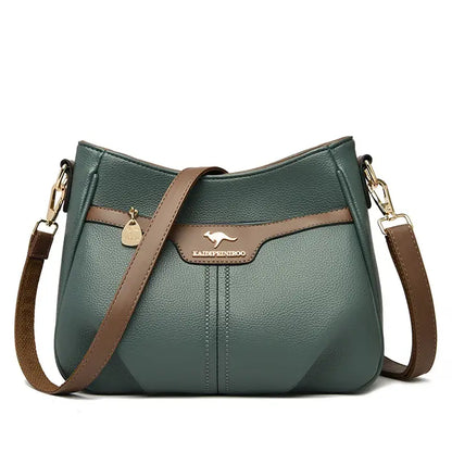 Women's leather crossbody bag