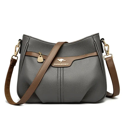 Women's leather crossbody bag