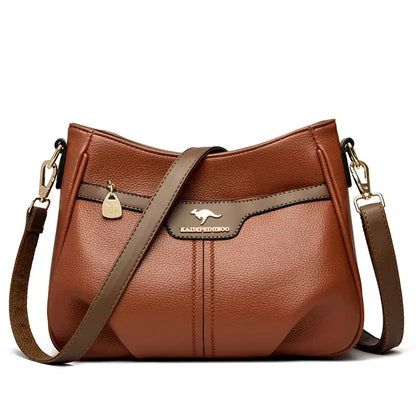 Women's leather crossbody bag