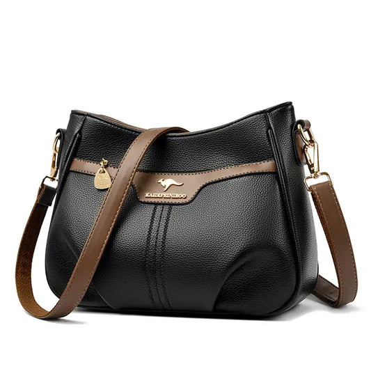 Women's leather crossbody bag