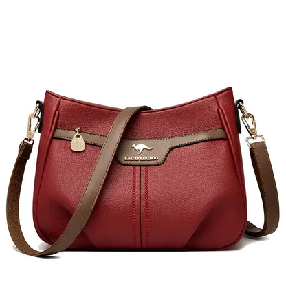 Women's leather crossbody bag