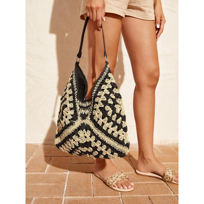 Large Crochet Beach Bag