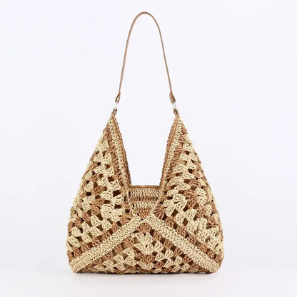 Large Crochet Beach Bag