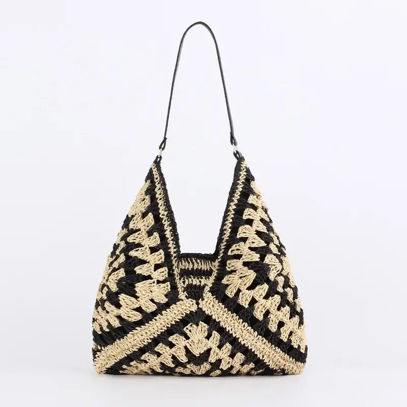 Large Crochet Beach Bag
