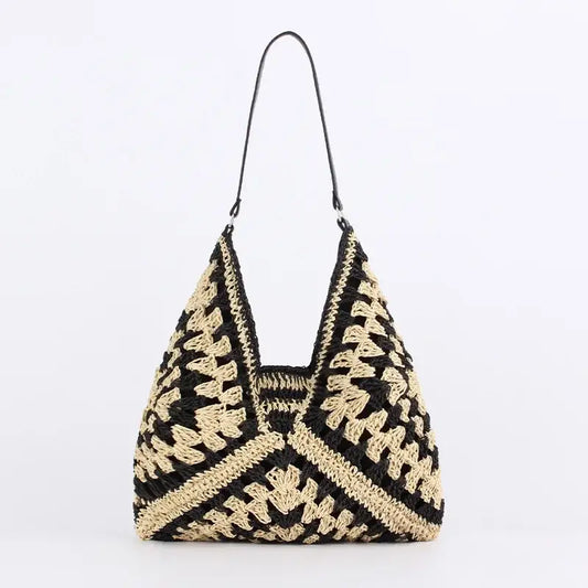 Large Crochet Beach Bag