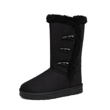 Women's Lined Snow Boots with Long Shaft