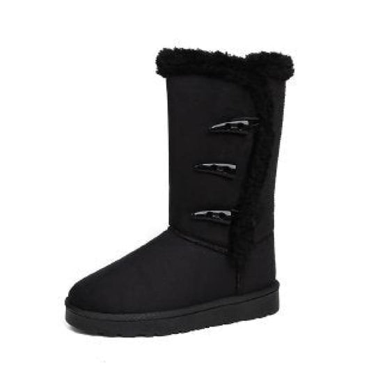 Women's Lined Snow Boots with Long Shaft