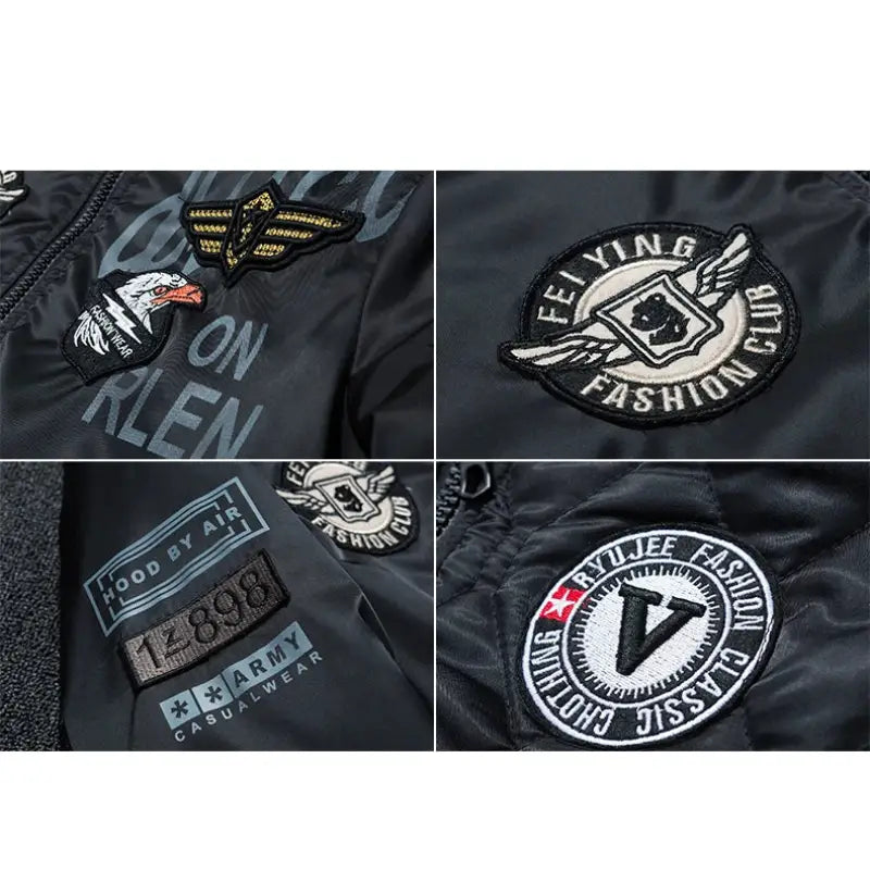Men's Military Bomber Air Force Jacket