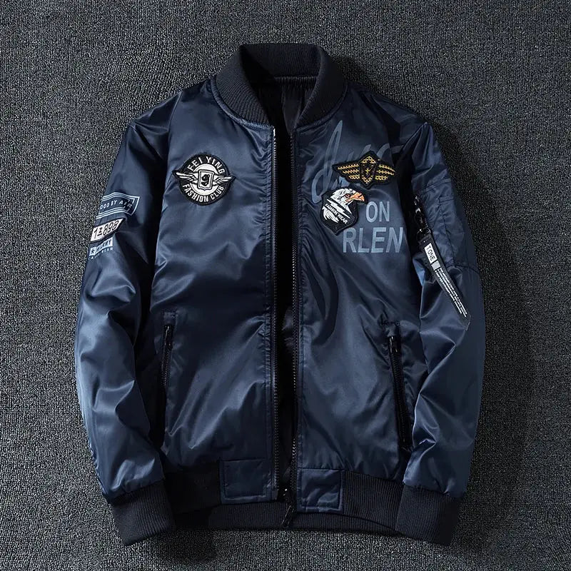 Men's Military Bomber Air Force Jacket