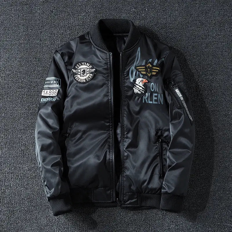 Men's Military Bomber Air Force Jacket